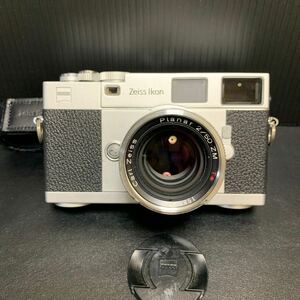 Zeiss Ikon ZMシルバー + Planar 50mm F2.0 T* ツァイスイコン レンジファインダー カメラ 現状品　　　ジャンク　1円スタート