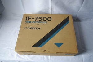 ジャンク品■Victor VHDインターフェイス　IF-7500　MSX2？