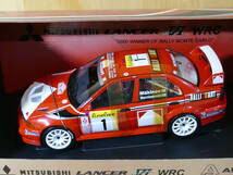 1/18 AUTOart MITSUBISHI LANCER EVOLUTION Ⅵ WRC 三菱 ランサー エボリューション6　2000　箱難有り_画像2