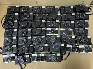≡SD KONICA 大量まとめ売り 40点 C35 EF AF D コンパクトフィルムカメラ ジャンク 現状品 コニカ