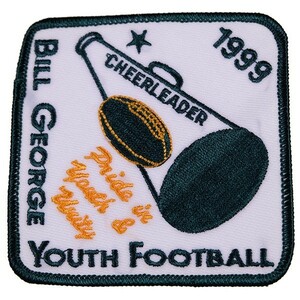 EF57 BILL GEORGE YOUTH FOOTBALL 1999 フットボール ワッペン パッチ ロゴ エンブレム アメリカ 米国 USA 輸入雑貨