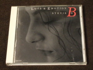 CD STEVIE B スティービー B LOVE&EMOTION ビコーズ アイラブユー Because I Love You　国内盤 対訳付き　クリスマス