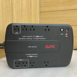 GXL9480 APC ES550 UPS 無停電電源装置 赤ランプ点滅　現状品　1102