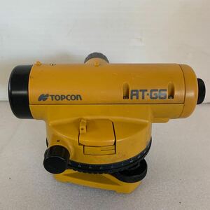 QW3009 測量☆ＴＯＰＣＯＮ☆トプコン(自動)オートレベルＡＴ－G６　動作未確認　1115