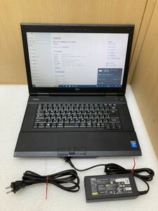 GXL9366 ノートパソコン　NEC PC-VK24LXZCH OS:Windows10pro CPU:i3-4000m／RAM:8GB SSD:500GB 現状品　0127