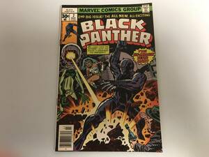 【BLACK PANTHER】JACK KIRBY (ジャック・カービー)(MARVEL COMICS) マーベル コミックス 1977年 英語版 #2 綺麗