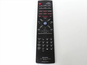  sharp original remote control RRMCG0299AWSA SHARP SD-SG11 for SD-SG11EVSD-SG11JV JBLELAC version correspondence postage 210 jpy 599