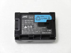 Victor 純正 バッテリー BN-VG114 ビクター Everio GZ-HM GZ-E GZ-EX 用 電池 JVC 送料140円　tfha