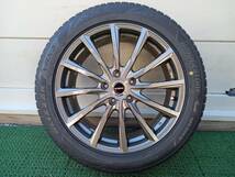 ★9-9.5分山★22年製★ ブリヂストン VRX3 225/50R18　BALMINUM 18×7.5J +42 5H-114.3 スカイライン・C-HR・エスティマ・カローラ等　A810_画像4