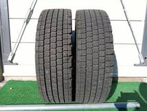 ★残り溝約9.5-11.5mm★再生タイヤ★ ブリヂストンM800 245/70R19.5 136/134J　4本セット スタッドレス　A1071_画像4