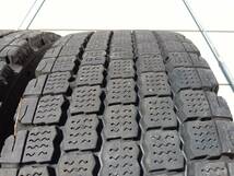 ★残り溝約9.5-11.5mm★再生タイヤ★ ブリヂストンM800 245/70R19.5 136/134J　4本セット スタッドレス　A1071_画像6