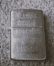 フルスタンプ 1955年　 南極米国基地隊員 手彫り個人記念作成物 ZIPPO_画像9