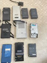 マイクロカセットレコーダー カセットプレーヤー SONY National 13台まとめて売る_画像10