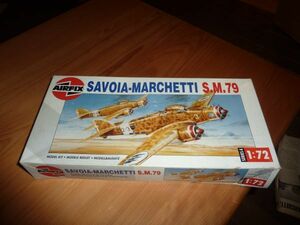 訳あり☆1/72　サボイア マルケッティ S.M.79 イタリア爆撃機 ②　 エアフィックス　AIRFIX トロピカル SAVOIA MARCHETTI