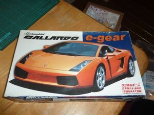 1/24 ランボルギーニ ガヤルド e-gear 6速セミAT仕様　フジミ　Lamborghini GALLARDO