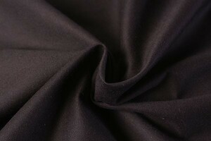 ♪コットンツイル 黒 巾：100cm♪特価はぎれ1.7m[8537-h-1.7m]