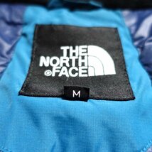 THE NORTH FACE ノースフェイス ダウンジャケット メンズ Mサイズ 正規品 ブルー Z1147_画像5