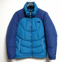 THE NORTH FACE ノースフェイス ダウンジャケット メンズ Mサイズ 正規品 ブルー Z1147_画像1