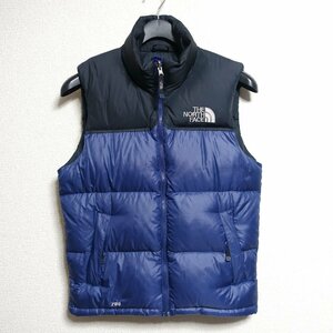 THE NORTH FACE ノースフェイス ヌプシ ダウン ベスト 700FP メンズ XSサイズ 正規品 ブルー Z1157