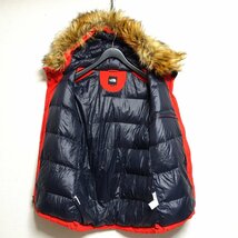 THE NORTH FACE ノースフェイス ハイベント ダウンジャケット レディース XXLサイズ 正規品 レッド オレンジ Z440_画像3