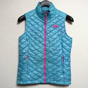 THE NORTH FACE ノースフェイス ダウンベスト レディース Mサイズ 正規品 ブルー D4429