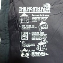 THE NORTH FACE ノースフェイス ドライベント ダウンコート ロング ダウンジャケット メンズ Mサイズ 正規品 ネイビー ブラック Z1276_画像8