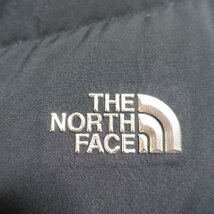 THE NORTH FACE ノースフェイス ドライベント ダウンコート ロング ダウンジャケット メンズ Mサイズ 正規品 ネイビー ブラック Z1276_画像4