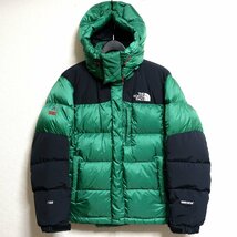 THE NORTH FACE ノースフェイス サミットシリーズ ダウンジャケット 700FP ウインドストッパー メンズ Lサイズ 正規品 グリーン Z1478_画像1