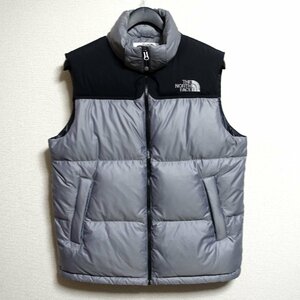 THE NORTH FACE ノースフェイス ヌプシ ダウン ベスト 700FP メンズ Lサイズ 正規品 グレー Z993