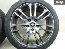 ●Weds ウェッズ RIZCEY 17インチ 7J +40 PCD 114.3 5H ハブ径 約73ｍｍ タイヤ付 215/45R17 ノア セレナ ステップワゴン MPV 棚K-6_画像3