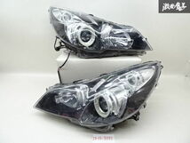 【売り切り】スバル 純正加工 BR9 レガシィ 前期 HID ヘッドライト ランプ ユニット 左右 KOITO 100-20061 イカリング点灯OK 訳有品 棚10-5_画像1