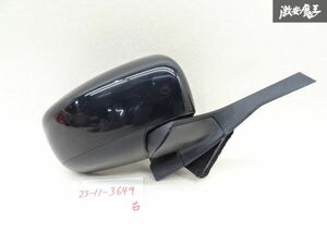 [ manual OK crack less ] Suzuki original HR31S Hustler door mirror manual storage right right side driver`s seat side black series solid immediate payment shelves 7-4