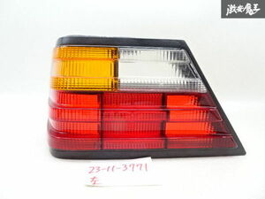 【きれい】メルセデスベンツ Genuine W124 E Class Tail lampLight Tail lampランプ レンズのみ left left側 Steering位置不明 即納 棚11-1