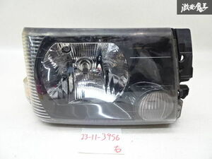 三菱 純正 U61T U62V ミニキャブ ハロゲン ヘッドライト ヘッドランプ 右 右側 運転席側 STANLEY P1711 インナーブラック 棚16-1