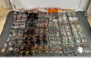 【長期保管品】【ジャンク品混じり】眼鏡 メガネ サングラス リーディンググラス 老眼鏡 金縁 チタン セルフレーム おしゃれ レトロ 大量