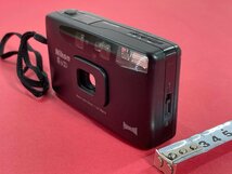 【ジャンク品】Nikon AF600 QD PANORAMA ニコンミニ フィルムカメラ コンパクトカメラ パノラマ 28mm 1:3.5 Macro【長期保管品】_画像2