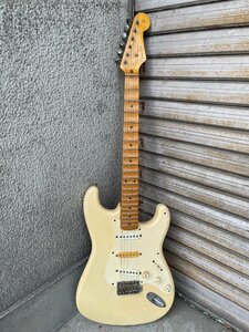 【長期保管品】Fender Japan フェンダー スキャロップ加工 ストラトキャスター Sシリアル K-634 1994～1995年 イングヴェイ フジゲン製