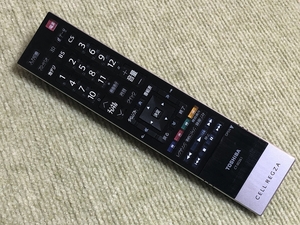 - CT-90361 TOSHIBA CELL REGZA テレビリモコン 無線波確認済み