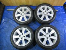 激安売切宣言！5555円～！ ミツビシ純正 15- (F) 4J (R) 5J ET35 4H/100 +BS (F) 145/65R15 (R) 175/55R15 アイ アイミーブ！T007668_画像1