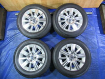 激安即決！ 日産純正 AUTECH 15-5.5J 4H/100 ET40 + BRIDGESTONE 185/65R15 2021年 中古4本！ウィングロード ティーダ ノート T007739_画像1