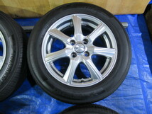 激安即決！PRD 15-5.5J 4H/100 ET42 +YOKOHAMA BluEarth-ES32 175/65R15 2022年製 中古4本 スペイド アクア ヴィッツ キューブ 等！T007749_画像4