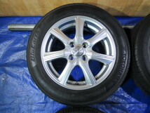 激安即決！PRD 15-5.5J 4H/100 ET42 +YOKOHAMA BluEarth-ES32 175/65R15 2022年製 中古4本 スペイド アクア ヴィッツ キューブ 等！T007749_画像3