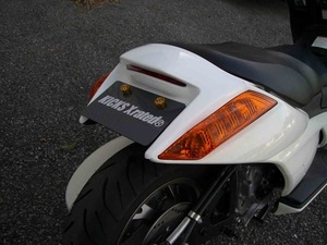 MOTO SERVICE MAC製 ジェンマ２５０(CJ47A)用 KICKS Xrated スムージングテール　カムストック　Gemma