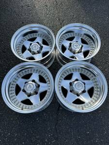 ZZYZX RAGUNA 深リム　16x10.5J-46.4(実測)？PCD139.7 6穴　4本セット ランクル80 サファリ　サーフ