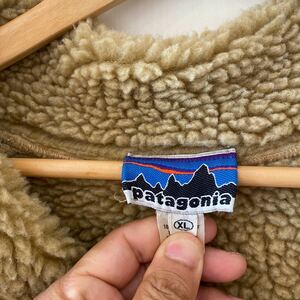 70's Patagonia パタゴニア　パイル ジャケット　デカタグ 白タグ XL 美品