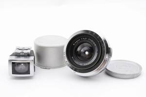 13972 極上品 Contarex Biogon 21mm F4.5 コンタレックス ビオゴン Finder付き Carl Zeiss