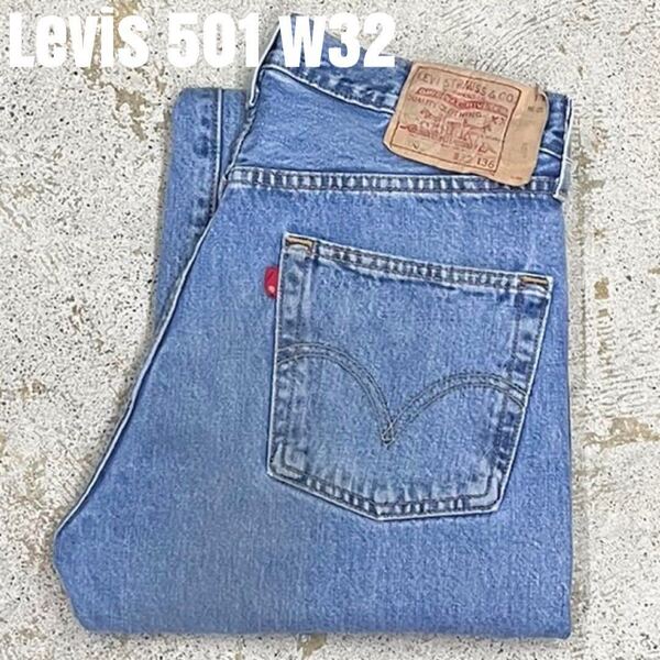 *7128 levis リーバイス 501 コロンビア デニムパンツ w32