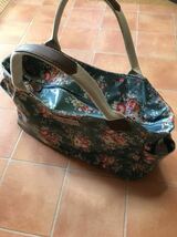 used キャスキッドソン Cath Kidston 花柄 トートバッグ 長期保管品　ローラアシュレイ 鞄　バッグ_画像2