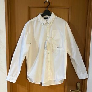 BIANCHI ビアンキ ワイシャツ Yシャツ 長袖 サイクル 自転車 ホワイト JP211S190WH004