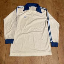 adidas 長袖ポロシャツ　SIZE M_画像1